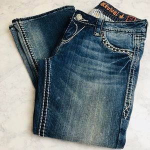 Rock revival Easy boot  embellished jeans
